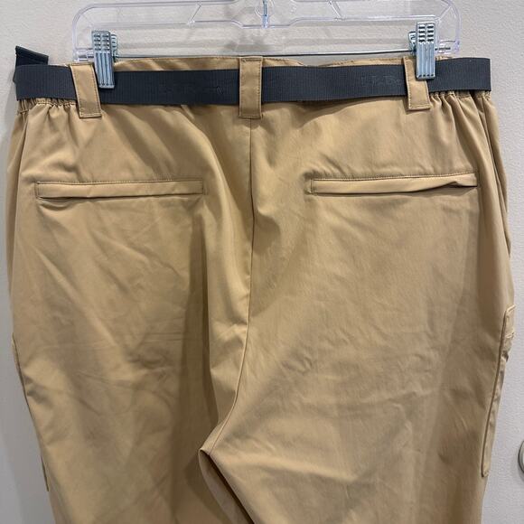 L.L. Bean SunSmart Cargo Pants Khaki XL Lightweight Hike Camp Outdoors Gorpcore - Picture 10 of 13